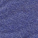 Delica Miyuki 11/0 Color Lined Crystal Medium Blue Luster - 5 g