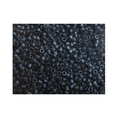 Delica Miyuki 11/0 Blue/Grey Matted - 5 g