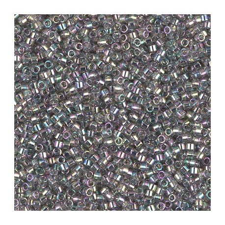 Delica Miyuki 11/0 Transparent Grey Iris - 5 g