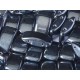 Carrier Beads 17 x 9 mm Hematite - 5 pz