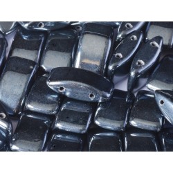 Carrier Beads 17 x 9 mm Hematite - 5 pz