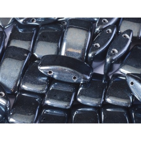 Carrier Beads 17 x 9 mm Hematite - 5 pz
