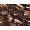 Carrier Beads 17 x 9 mm Jet Bronze - 5 pz