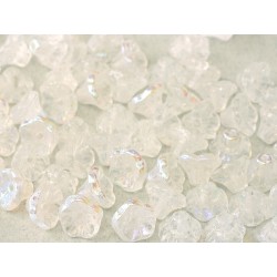Flower Cup Beads 7x5 mm Crystal AB - 25 pcs
