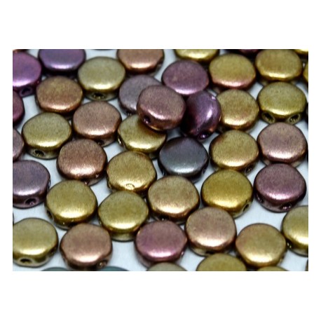 DiscDuo® Beads 6 x 4 mm Ancient Gold - 25 pz