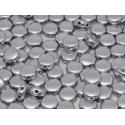 DiscDuo® Beads 6 x 4 mm Aluminium Silver - 25 pz