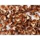 Perline Flower Cup 7x5 mm Crystal Camel Gold- 25 pz