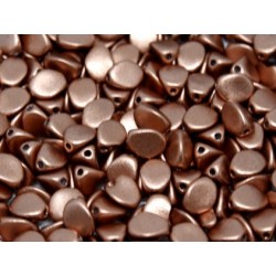Pinch Beads 5x3 mm Vintage Copper - 10 g