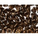 Perline Flower Cup 7x5 mm Jet Bronze - 25 pz
