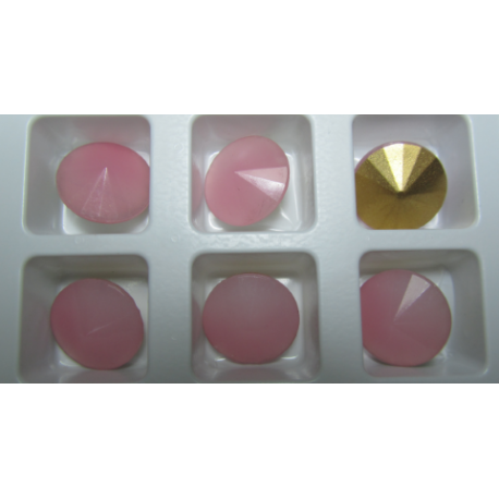 Rivoli Matubo 14 mm Pink Opal - 1 pz