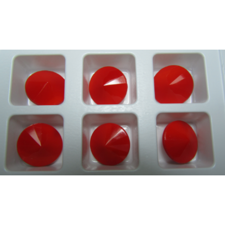 Rivoli Matubo 14 mm Coral - 1 pz