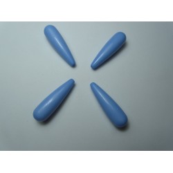 Goccia in acrilico 30x9 mm Sky Blue - 4 pz
