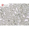 Perline O Bead 4 mm Aluminium Silver - 5 g