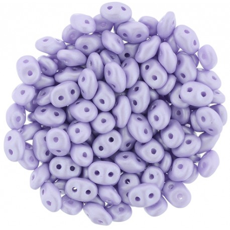 Superduo 2,5x5 mm Powdery Pastel Purple - 10 g