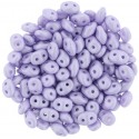 Superduo 2,5x5 mm Powdery Pastel Purple - 10 g