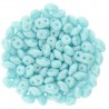 Superduo 2,5x5 mm Powdery Pastel Turquoise - 10 g