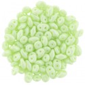 Superduo 2,5x5 mm Powdery Pastel Lime - 10 g