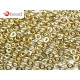Perline O Bead 4 mm Crystal Amber - 5 g