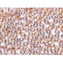 Perline O Bead 4 mm Crystal Capri Gold - 5 g