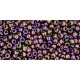 Rocailles Toho 11/0 Metallic Iris Purple