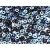 Perline O Bead 4 mm Jet AB - 5 g
