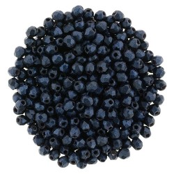 Mezzo Cristallo 2 mm Metallic Suede Dark Blue - 50 Pz