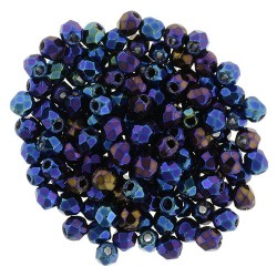 Mezzo Cristallo 2 mm Iris Blue - 50 Pz