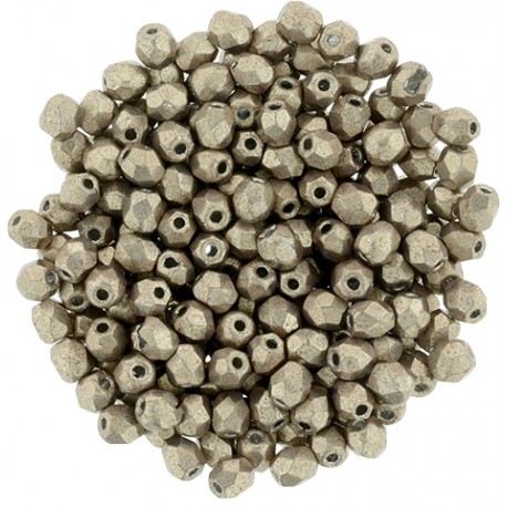 Mezzo Cristallo 3 mm Color Trends Saturated Metallic Hazelnut - 50 Pz