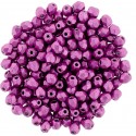 Mezzo Cristallo 3 mm Color Trends Saturated Metallic Pink Yarrow - 50 Pz