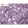 Perline O Bead 4 mm Chalk White Lila Vega Luster - 5 g