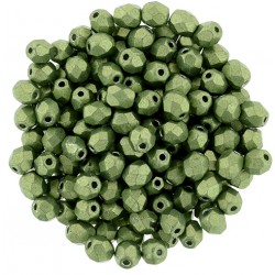 Mezzo Cristallo 4 mm Color Trends Saturated Metallic Greenery - 50 Pz