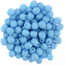 Mezzo Cristallo 4 mm Pearl Shine Aqua - 50 Pz