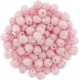 Mezzo Cristallo 4 mm Powdery Pastel Pink - 50 Pz