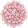 Mezzo Cristallo 4 mm Powdery Pastel Pink - 50 Pz