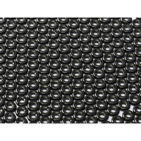 Perline O Bead 4 mm Jet - 5 g