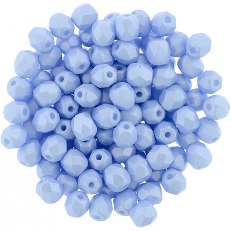 Mezzo Cristallo 4 mm Powdery Pastel Blue - 50 Pz