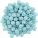 Mezzo Cristallo 4 mm Powdery Pastel Turquoise - 50 Pz
