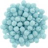 Mezzo Cristallo 4 mm Powdery Pastel Turquoise - 50 Pz