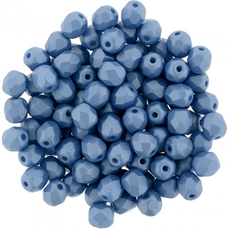 Mezzo Cristallo 4 mm Powdery Ocean - 50 Pz