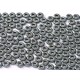 Perline O Bead 4 mm Jet Hematite - 5 g