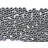 Perline O Bead 4 mm Jet Hematite - 5 g