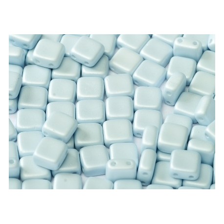 Perline Tile 6 mm Pastel Blue - 40 Pz