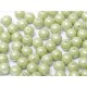 Perle Tonde in Vetro di Boemia 4 mm Opaque Mint Luster - 50 Pz