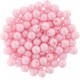 Perle Tonde in Vetro di Boemia 4 mm Powdery Pastel Pink - 50 Pz