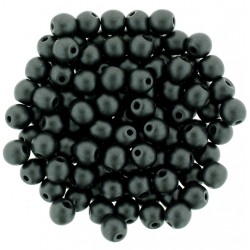 Perle Tonde in Vetro di Boemia 4 mm Powdery Pastel Turquoise - 50 Pz