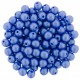 Perle Tonde in Vetro di Boemia 4 mm Powdery Blue - 50 Pz