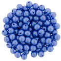 Perle Tonde in Vetro di Boemia 4 mm Powdery Blue - 50 Pz