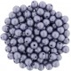 Perle Tonde in Vetro di Boemia 4 mm Powdery Lilac - 50 Pz