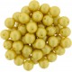 Perle Tonde in Vetro di Boemia 6 mm Powdery Yellow - 25 Pz