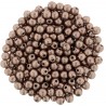 Perle Tonde in Vetro di Boemia 3 mm Color Trends Saturated Metallic Autumn Maple - 50 Pz